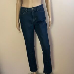 D & Co Women’s 5 Pocket Stretch Denim Jeans Straight Leg